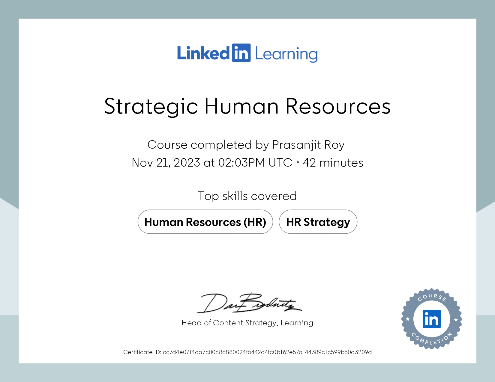 Strategic Human Resource